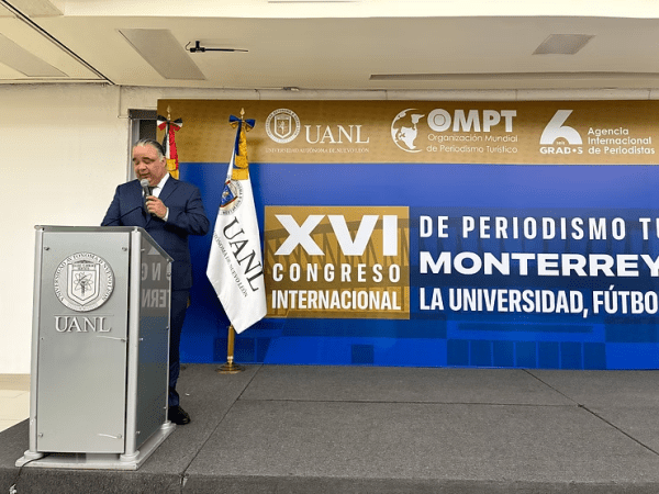 La Universidad Autónoma de Nuevo León, sede de excelencia del periodismo turístico internacional en el Congreso de la Organización Mundial de Periodismo&nbsp;Turístico